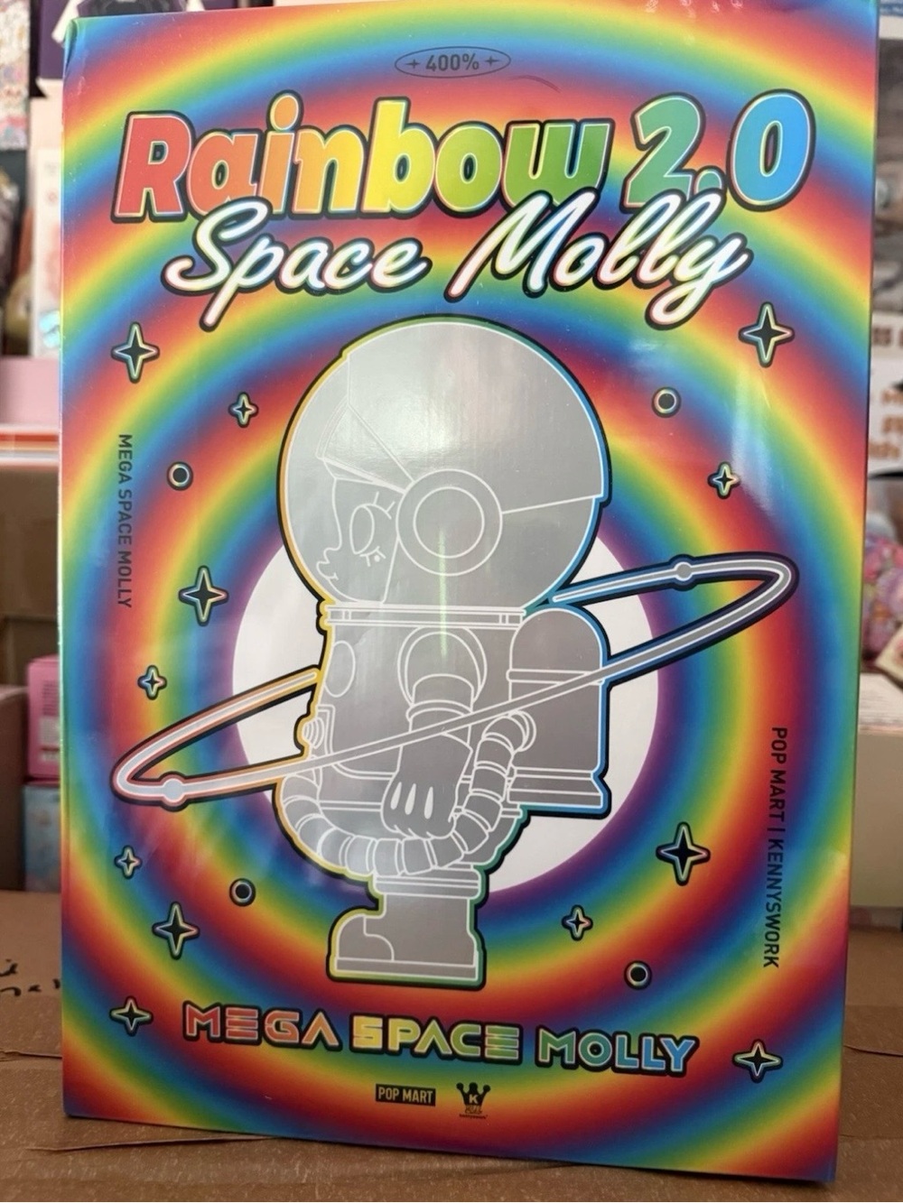 Mega Space Molly 400% Pride 2.0 Rainbow